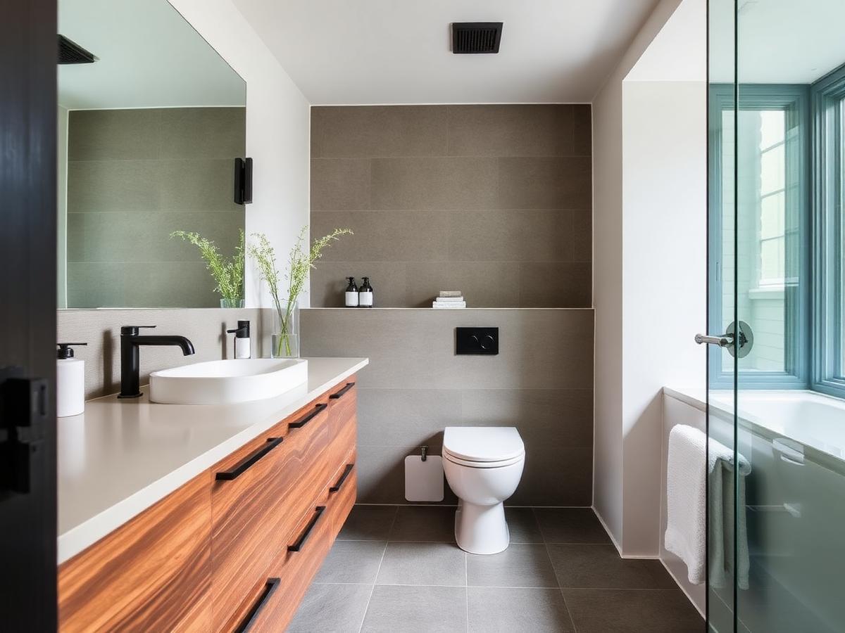 Salle de bain rénovée
